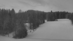 Dojezd hlavní sjezdovky