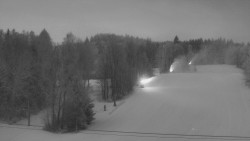 Dojezd hlavní sjezdovky