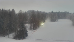 Dojezd hlavní sjezdovky