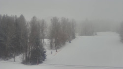 Dojezd hlavní sjezdovky