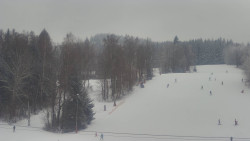 Dojezd hlavní sjezdovky