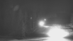 Dojezd hlavní sjezdovky