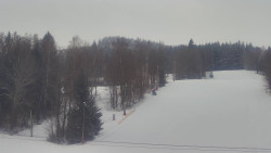 Dojezd hlavní sjezdovky