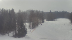 Dojezd hlavní sjezdovky