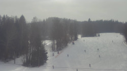 Dojezd hlavní sjezdovky