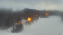 Dojezd hlavní sjezdovky