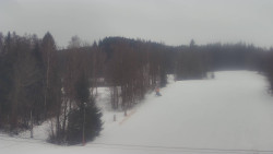 Dojezd hlavní sjezdovky