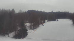 Dojezd hlavní sjezdovky