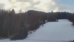 Dojezd hlavní sjezdovky