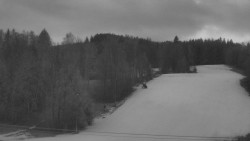 Dojezd hlavní sjezdovky