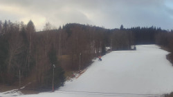 Dojezd hlavní sjezdovky