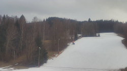 Dojezd hlavní sjezdovky