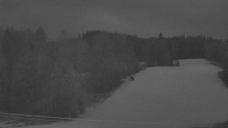 Dojezd hlavní sjezdovky