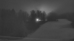 Dojezd hlavní sjezdovky