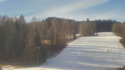 Dojezd hlavní sjezdovky