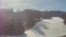 Dojezd hlavní sjezdovky