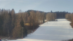 Dojezd hlavní sjezdovky