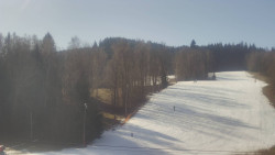 Dojezd hlavní sjezdovky