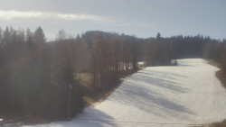 Dojezd hlavní sjezdovky