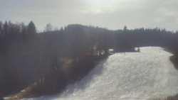 Dojezd hlavní sjezdovky