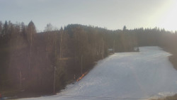 Dojezd hlavní sjezdovky