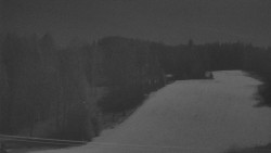 Dojezd hlavní sjezdovky