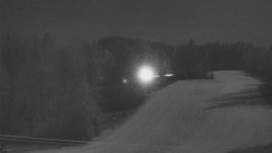 Dojezd hlavní sjezdovky