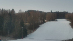 Dojezd hlavní sjezdovky