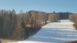 Dojezd hlavní sjezdovky