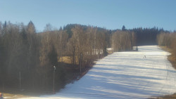 Dojezd hlavní sjezdovky