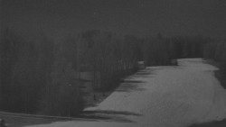 Dojezd hlavní sjezdovky