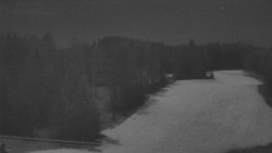 Dojezd hlavní sjezdovky