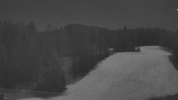 Dojezd hlavní sjezdovky