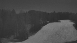 Dojezd hlavní sjezdovky