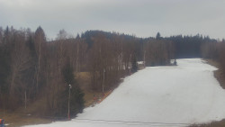 Dojezd hlavní sjezdovky