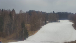 Dojezd hlavní sjezdovky