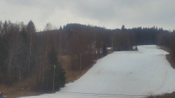 Dojezd hlavní sjezdovky