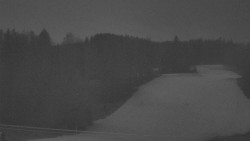 Dojezd hlavní sjezdovky