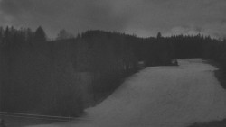 Dojezd hlavní sjezdovky