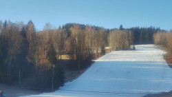 Dojezd hlavní sjezdovky