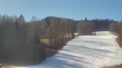 Dojezd hlavní sjezdovky