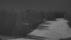 Dojezd hlavní sjezdovky