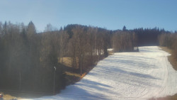 Dojezd hlavní sjezdovky