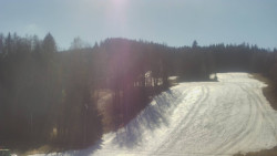 Dojezd hlavní sjezdovky