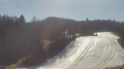 Dojezd hlavní sjezdovky