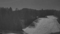 Dojezd hlavní sjezdovky