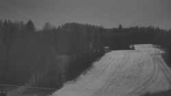 Dojezd hlavní sjezdovky