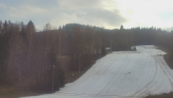 Dojezd hlavní sjezdovky