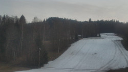 Dojezd hlavní sjezdovky