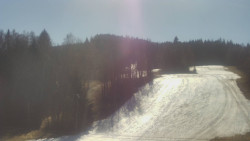 Dojezd hlavní sjezdovky